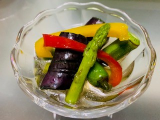 夏野菜の揚げ浸し